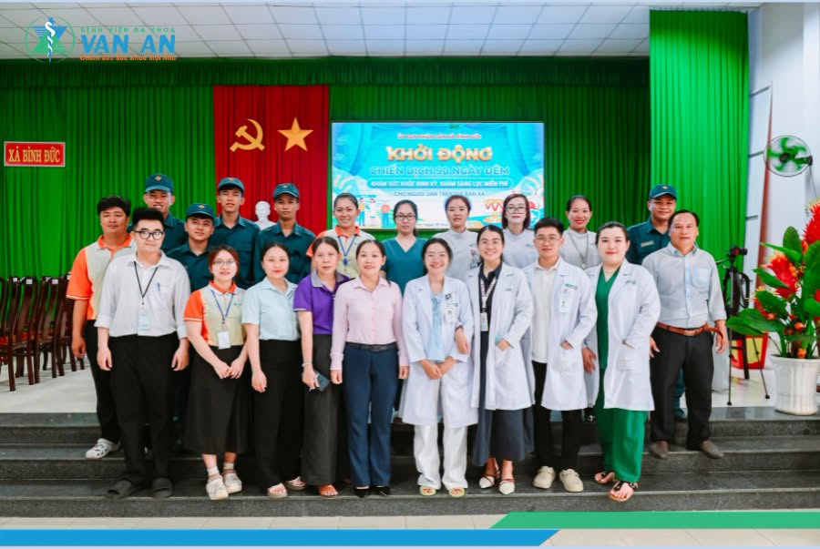 CHIẾN DỊCH “90 ngày đêm khám sức khỏe định kỳ, khám sàng lọc miễn phí cho người dân tỉnh Tây Ninh” - BVĐK VẠN AN